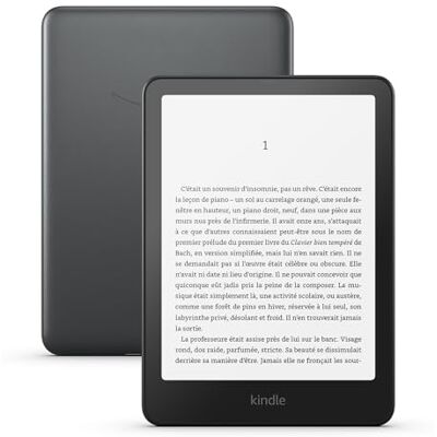 Amazon Kindle Paperwhite Signature Edition (nieuwste generatie) – Onze snelste Kindle met automatisch aanpasbare verlichting, draadloos opladen – 32 GB – Zwart metallic Amazon Kindle Paperwhite Signature Edition (nieuwste generatie) – Onze snelste Kindle met automatisch aanpasbare verlichting, draadloos opladen – 32 GB – Zwart metallic