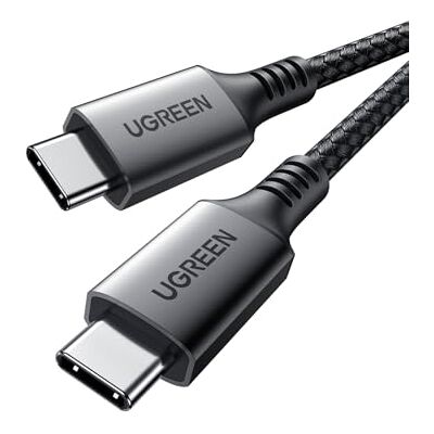 UGREEN USB C-kabel, 100 W, PD 20 V, 5 A, snel opladen, gevlochten nylon (3 Type C, compatibel met iPhone 18 Pro Max 17 Air 16 15 14 Galaxy S26 Ultra S25 iPad mini MacBook Pixel 10 9. UGREEN USB C-kabel, 100 W, PD 20 V, 5 A, snel opladen, gevlochten nylon (3 Type C, compatibel met iPhone 18 Pro Max 17 Air 16 15 14 Galaxy S26 Ultra S25 iPad mini MacBook Pixel 10 9.