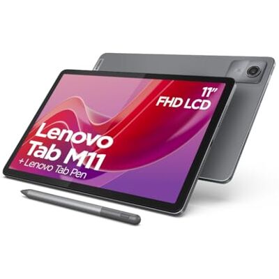 Lenovo Tab M11 tablet 10,95 inch WUXGA touchscreen MediaTek G88 4 GB RAM 128 GB eMMC 5.1 Android 14 grijs met stylus Lenovo Tab M11 tablet 10,95 inch WUXGA touchscreen MediaTek G88 4 GB RAM 128 GB eMMC 5.1 Android 14 grijs met stylus