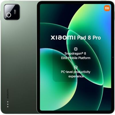 Xiaomi iPad 8 Pro, tablet 8+256 GB, dennengroen, Snapdragon® 8 Elite 11,2 inch tablet, 9200 mAh batterij, 144 Hz kristalhelder display, HyperAI, 2 jaar fabrieksgarantie + 1 jaar extra Xiaomi iPad 8 Pro, tablet 8+256 GB, dennengroen, Snapdragon® 8 Elite 11,2 inch tablet, 9200 mAh batterij, 144 Hz kristalhelder display, HyperAI, 2 jaar fabrieksgarantie + 1 jaar extra