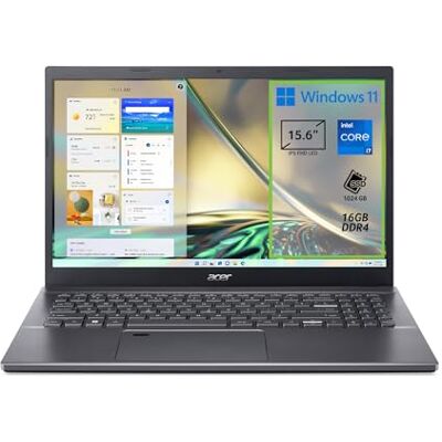 Acer Aspire 5 A515 57 701Q laptop, Intel Core i7 12650H processor, 16 GB DDR4 RAM, 1024 GB PCIe NVMe SSD, 15,6 inch IPS FHD LED LCD-display, Intel UHD grafische kaart, Windows 11 Home Acer Aspire 5 A515 57 701Q laptop, Intel Core i7 12650H processor, 16 GB DDR4 RAM, 1024 GB PCIe NVMe SSD, 15,6 inch IPS FHD LED LCD-display, Intel UHD grafische kaart, Windows 11 Home