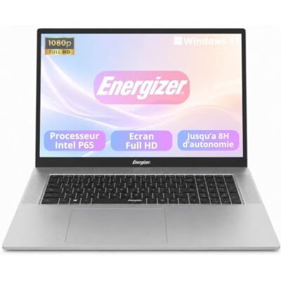 Energizer EnergyBook 18,5 inch FHD laptop (Intel P6500Y, 8 GB RAM, 256 GB SSD, Intel UHD Graphics 615, Win 11 Home) toetsenbord AZERTY, grijs Energizer EnergyBook 18,5 inch FHD laptop (Intel P6500Y, 8 GB RAM, 256 GB SSD, Intel UHD Graphics 615, Win 11 Home) toetsenbord AZERTY, grijs