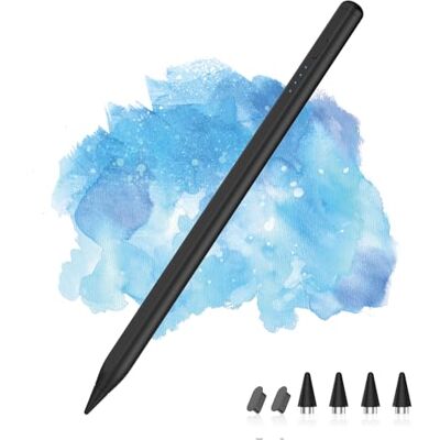 MoKo Stylus Pen for Android Touchscreen,Rechargeable Tablet Pen, Black Compatible Samsung Galaxy Tab A11+/A9+/Vivo/Xiaomi and Other Android Tablets & Smartphones,Universal Active Fine Point Stylus MoKo Stylus Pen for Android Touchscreen,Rechargeable Tablet Pen, Black Compatible Samsung Galaxy Tab A11+/A9+/Vivo/Xiaomi and Other Android Tablets & Smartphones,Universal Active Fine Point Stylus
