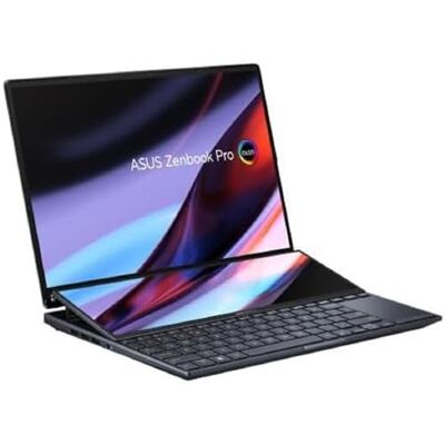 Asus ZenBook Pro 14 Duo OLED UX8402VV-P1025W Laptop 14,5 WQXGA+ (Intel Core i7-13700H, 16GB RAM, 512GB SSD, Nvidia RTX 4060 8 GB, Windows 11 Home) zwart Asus ZenBook Pro 14 Duo OLED UX8402VV-P1025W Laptop 14,5 WQXGA+ (Intel Core i7-13700H, 16GB RAM, 512GB SSD, Nvidia RTX 4060 8 GB, Windows 11 Home) zwart