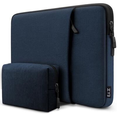 ZYB Laptophoes 13,3 inch MacBook Air M2 M1 2022 2020-2012, MacBook Pro 14/13 M3 M2 M1 2023 2022 2021-2012, Surface Laptop, MateBook D14, Lenovo Asus Dell, blauw ZYB Laptophoes 13,3 inch MacBook Air M2 M1 2022 2020-2012, MacBook Pro 14/13 M3 M2 M1 2023 2022 2021-2012, Surface Laptop, MateBook D14, Lenovo Asus Dell, blauw