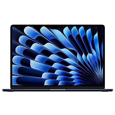 Apple 2023 MacBook Air draagbaar met M2-chip: 15,3 inch Liquid Retina Display, 8 GB RAM, 256 GB SSD, FaceTime HD 1080P camera Compatibel met iPhone/iPad; Middernacht Apple 2023 MacBook Air draagbaar met M2-chip: 15,3 inch Liquid Retina Display, 8 GB RAM, 256 GB SSD, FaceTime HD 1080P camera Compatibel met iPhone/iPad; Middernacht