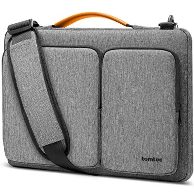 tomtoc 360° Housse pour Nouveau 14 Pouces MacBook Pro M5/M4/M3/M2/M1 Pro/Max (2025-2021) A3401 A3185 A3112 A2992 A2918 A2779 A2442, Sac pour Laptop adapté 13,5-14,4" Surface Laptop, 14" ASUS ZenBook Compatible pour 13,5‑14,4" Surface Laptop,14" ASUS Zen tomtoc 360° Housse pour Nouveau 14 Pouces MacBook Pro M5/M4/M3/M2/M1 Pro/Max (2025-2021) A3401 A3185 A3112 A2992 A2918 A2779 A2442, Sac pour Laptop adapté 13,5-14,4" Surface Laptop, 14" ASUS ZenBook Compatible pour 13,5‑14,4" Surface Laptop,14" ASUS Zen
