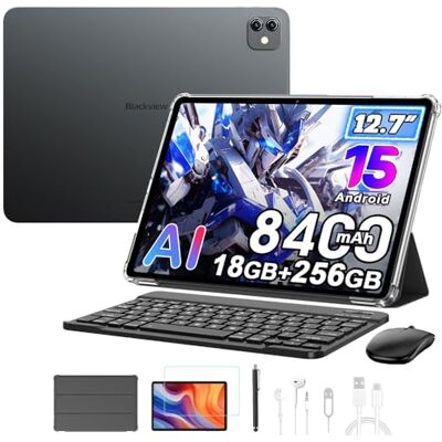 Blackview Link 8 13 inch Android 15 tablet, 24 GB + 256 GB Octa-Core, 4 luidsprekers, Widevine L1, 2,4 K FHD+, 8400 mAh, 16 MP + 13 MP, 5 G WiFi Tablet PC Mode, OTG, bescherming + Smart Pen + muis + Blackview Link 8 13 inch Android 15 tablet, 24 GB + 256 GB Octa-Core, 4 luidsprekers, Widevine L1, 2,4 K FHD+, 8400 mAh, 16 MP + 13 MP, 5 G WiFi Tablet PC Mode, OTG, bescherming + Smart Pen + muis +
