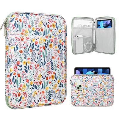 TiMOVO 9-11 inch tablettas met tas, bloem Geschikt voor iPad 11 inch A16 2025, iPad 10,9 inch/10,2 inch, Air 11 inch 5e/4e generatie, Galaxy Tab A9+/A11 Plus 11 inch TiMOVO 9-11 inch tablettas met tas, bloem Geschikt voor iPad 11 inch A16 2025, iPad 10,9 inch/10,2 inch, Air 11 inch 5e/4e generatie, Galaxy Tab A9+/A11 Plus 11 inch