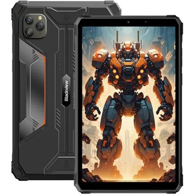 Blackview Outdoor tablet 8 inch Android 15 met stylus, 90Hz display GeminiAI, 18 GB (6 + 12) RAM & 128 GB ROM (uitbreidbaar tot 2 TB), robuuste tablet met Dual SIM 4G en WiFi 5 GHz Blackview Outdoor tablet 8 inch Android 15 met stylus, 90Hz display GeminiAI, 18 GB (6 + 12) RAM & 128 GB ROM (uitbreidbaar tot 2 TB), robuuste tablet met Dual SIM 4G en WiFi 5 GHz