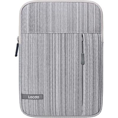 Lacdo Tablet beschermhoes voor iPad-serie 10-11 inch, 11 inch iPad-A16, 11 inch ipad-Air M4 M3 M2, 11 inch ipad-Pro M5 M4, 10,9 inch IPAD, 10,9 inch IPADAir, 10,5 inch iPadPro, Samsung Galaxy Tab A9+ donkergrijs Lacdo Tablet beschermhoes voor iPad-serie 10-11 inch, 11 inch iPad-A16, 11 inch ipad-Air M4 M3 M2, 11 inch ipad-Pro M5 M4, 10,9 inch IPAD, 10,9 inch IPADAir, 10,5 inch iPadPro, Samsung Galaxy Tab A9+ donkergrijs