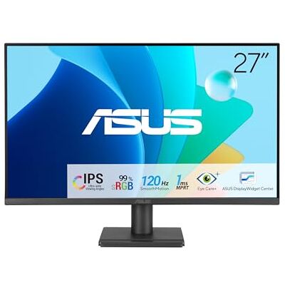 Asus VA279HG Monitor 27 inch Full HD 120Hz IPS Sin Marco Eye Care Adaptive-Sync Asus VA279HG Monitor 27 inch Full HD 120Hz IPS Sin Marco Eye Care Adaptive-Sync