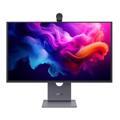Lenovo Yoga Pro 27UD-10 Monitor – 27 inch QD-OLED-display (3840 x 2160), 0,03 ms, 120 Hz, AMD Free Sync Premium en Vesa, NVIDIA G-SYNC) hellingshoek verstelbaar – Eclipse zwart Lenovo Yoga Pro 27UD-10 Monitor – 27 inch QD-OLED-display (3840 x 2160), 0,03 ms, 120 Hz, AMD Free Sync Premium en Vesa, NVIDIA G-SYNC) hellingshoek verstelbaar – Eclipse zwart