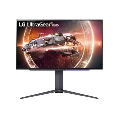 LG 27GS95QE UltraGear Gaming Monitor 27 inch QHD OLED HDR True Black, 2560 x 1440, 0,03 ms, G-Sync compatibel, AMD FreeSync Premium 240 Hz, HDMI 2.1 VRR (HDCP 2.3), Display Port 1.4, Flicker Safe, LG 27GS95QE UltraGear Gaming Monitor 27 inch QHD OLED HDR True Black, 2560 x 1440, 0,03 ms, G-Sync compatibel, AMD FreeSync Premium 240 Hz, HDMI 2.1 VRR (HDCP 2.3), Display Port 1.4, Flicker Safe,