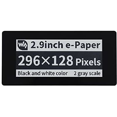 Waveshare 2,9 inch Touch E-Paper E-Ink Display Hat voor Raspberry Pi 5-punts capacitieve touch 296 x 128 pixels zwart en wit gedeeltelijke vernieuwing ondersteuning SPI interface Waveshare 2,9 inch Touch E-Paper E-Ink Display Hat voor Raspberry Pi 5-punts capacitieve touch 296 x 128 pixels zwart en wit gedeeltelijke vernieuwing ondersteuning SPI interface