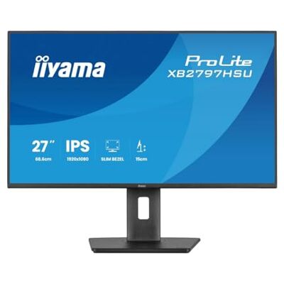 IIYAMA XB2797HSU-B1-23,8 inch, IPS, 1920 x 1080-120 Hz, 1H1DP, heeft IIYAMA XB2797HSU-B1-23,8 inch, IPS, 1920 x 1080-120 Hz, 1H1DP, heeft
