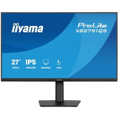 IIYAMA XB2791QS-B1-27 IPS, 2560x1440/75Hz, 1H1DP, heeft IIYAMA XB2791QS-B1-27 IPS, 2560x1440/75Hz, 1H1DP, heeft