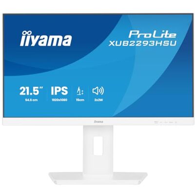 IIYAMA XUB2293HSU-W7-21,5 inch, IPS, 1920 x 1080/100 Hz, 1H1DP, Has IIYAMA XUB2293HSU-W7-21,5 inch, IPS, 1920 x 1080/100 Hz, 1H1DP, Has