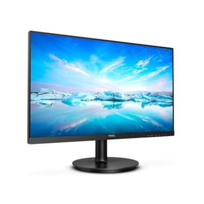 Philips Monitors 222V8LA 22 inch FHD monitor, AdaptiveSync (1920 x 1080, 75Hz, VGA, HDMI, DisplayPort) zwart Philips Monitors 222V8LA 22 inch FHD monitor, AdaptiveSync (1920 x 1080, 75Hz, VGA, HDMI, DisplayPort) zwart