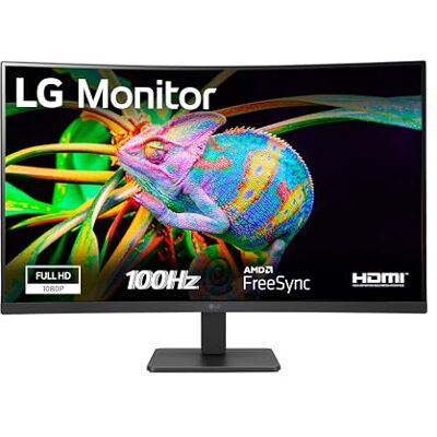 LG 32MR50C-B, 80 cm (31,5 inch), 1920 x 1080 pixels, Full HD, LCD, 5 ms, zwart LG 32MR50C-B, 80 cm (31,5 inch), 1920 x 1080 pixels, Full HD, LCD, 5 ms, zwart
