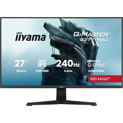 IIYAMA G2771HSU-B1-27 IPS, 1920x1080/240Hz, 2H1DP, USB-hub IIYAMA G2771HSU-B1-27 IPS, 1920x1080/240Hz, 2H1DP, USB-hub