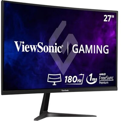ViewSonic VX2718-PC-MHD Monitor (27 inch), FHD, VA, 2KPC, gebogen, 2K, 165hz MPRT, Adaptive Sync, 2 HDMI, DisplayPort, luidspreker ViewSonic VX2718-PC-MHD Monitor (27 inch), FHD, VA, 2KPC, gebogen, 2K, 165hz MPRT, Adaptive Sync, 2 HDMI, DisplayPort, luidspreker