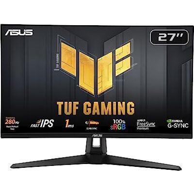 Asus 90lm05x0-b01370 27´´ Full HD Ips Led 280Hz Gaming Monitor One Size Asus 90lm05x0-b01370 27´´ Full HD Ips Led 280Hz Gaming Monitor One Size