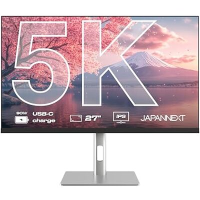 Japannext PC-monitor 27 inch IPS 5K (5120 x 2880) HDR Opladen via USB-C (90 W) hoogte en helling instelbaar (HSP) sRGB 100% G-Sync/FreeSync JN-IPS275K-HSPC9 Japannext PC-monitor 27 inch IPS 5K (5120 x 2880) HDR Opladen via USB-C (90 W) hoogte en helling instelbaar (HSP) sRGB 100% G-Sync/FreeSync JN-IPS275K-HSPC9