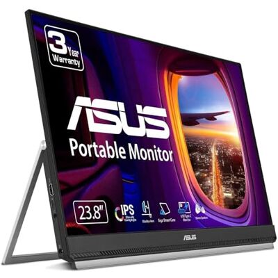 Asus ZenScreen MB249C draagbare monitor 23,8 inch FHD (1920 x 1080), frameloos paneel, IPS-technologie, ontspiegeld oppervlak, USB-C Asus ZenScreen MB249C draagbare monitor 23,8 inch FHD (1920 x 1080), frameloos paneel, IPS-technologie, ontspiegeld oppervlak, USB-C