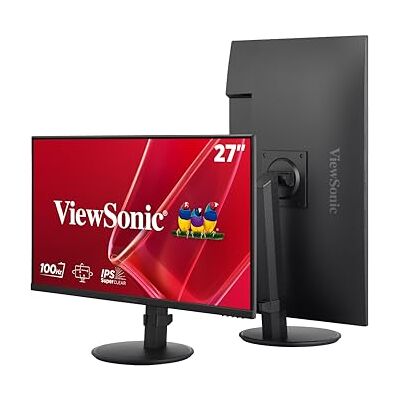 ViewSonic VA2708-HDJ 27 inch FHD SuperClear IPS LED-monitor met VGA, HDMI, dipsplaypoort, hoogte verstelbaar ViewSonic VA2708-HDJ 27 inch FHD SuperClear IPS LED-monitor met VGA, HDMI, dipsplaypoort, hoogte verstelbaar