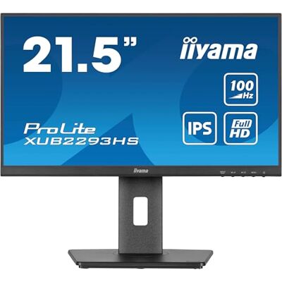 IIYAMA XUB2293HS-B6-21,5", IPS, 1920X1080/100Hz,1H1DP, HAS IIYAMA XUB2293HS-B6-21,5", IPS, 1920X1080/100Hz,1H1DP, HAS