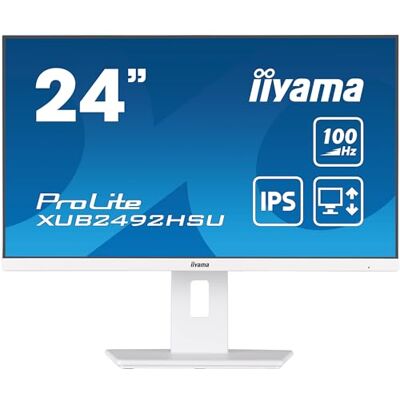 IIYAMA Xub2492hsu-w6 24 inch Full HD Ips Led Monitor One Size IIYAMA Xub2492hsu-w6 24 inch Full HD Ips Led Monitor One Size
