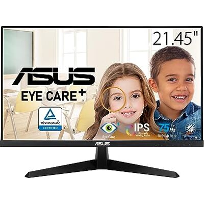 Asus Eye Care VY229Q Monitor Full HD 21,5 inch 75Hz, MPRT, Adaptive Sync & FreeSync IPS-paneel, 16:9, 1920 x 1080, frameloos, DisplayPort, HDMI, luidspreker Asus Eye Care VY229Q Monitor Full HD 21,5 inch 75Hz, MPRT, Adaptive Sync & FreeSync IPS-paneel, 16:9, 1920 x 1080, frameloos, DisplayPort, HDMI, luidspreker