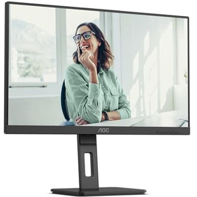 AOC Q27P3CV 27 inch QHD-monitor, in hoogte verstelbaar, luidsprekers (2560x1440, 75Hz, HDMI, DisplayPort (in/out), USB-C (65W PD), RJ45, USB-hub), zwart AOC Q27P3CV 27 inch QHD-monitor, in hoogte verstelbaar, luidsprekers (2560x1440, 75Hz, HDMI, DisplayPort (in/out), USB-C (65W PD), RJ45, USB-hub), zwart