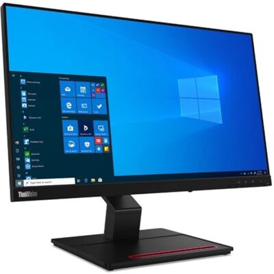 Lenovo ThinkVision T24t-20 LED-monitor, 61 cm (24 inch) (23,8 inch) zichtbaar, touchscreen, 1920 x 1080 Full HD (1080p) @ 60 Hz, IPS, 300 cd/m², 1000:1-4 ms, HDMI, DisplayPort, USB-C Raven Black Lenovo ThinkVision T24t-20 LED-monitor, 61 cm (24 inch) (23,8 inch) zichtbaar, touchscreen, 1920 x 1080 Full HD (1080p) @ 60 Hz, IPS, 300 cd/m², 1000:1-4 ms, HDMI, DisplayPort, USB-C Raven Black