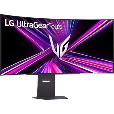 LG Ultragear 45GX900A-B.AEU 45 inch gaming pc-monitor OLED-paneel QHD-resolutie (3440 x 1440), 0,03ms 240Hz, DisplayHDR400 True Black, DCI-P3 98,5% (CIE1976), FreeSync Premium Pro, G-Sync compatibel LG Ultragear 45GX900A-B.AEU 45 inch gaming pc-monitor OLED-paneel QHD-resolutie (3440 x 1440), 0,03ms 240Hz, DisplayHDR400 True Black, DCI-P3 98,5% (CIE1976), FreeSync Premium Pro, G-Sync compatibel