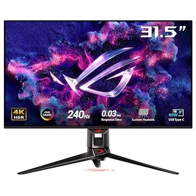 Asus ROG Swift PG32UCDMZ Gaming Monitor 32" 4K QD-OLED 240Hz, DP, HDMI Asus ROG Swift PG32UCDMZ Gaming Monitor 32" 4K QD-OLED 240Hz, DP, HDMI