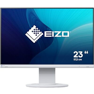 Eizo FlexScan EV2360-WT Ultraslim HDMI D-Sub, USB 3.1 Hub, DisplayPort, 5ms reactietijd, 1920x1200 resolutie wit Eizo FlexScan EV2360-WT Ultraslim HDMI D-Sub, USB 3.1 Hub, DisplayPort, 5ms reactietijd, 1920x1200 resolutie wit