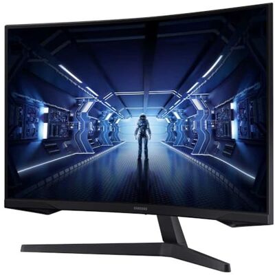 Samsung Odyssey G5 Curved Gaming Monitor C27G54TQBU 27 inch VA Panel WQHD Resolutie AMD FreeSync Premium Responstijd 1ms (MPRT) Verversingssnelheid 144Hz zwart Samsung Odyssey G5 Curved Gaming Monitor C27G54TQBU 27 inch VA Panel WQHD Resolutie AMD FreeSync Premium Responstijd 1ms (MPRT) Verversingssnelheid 144Hz zwart
