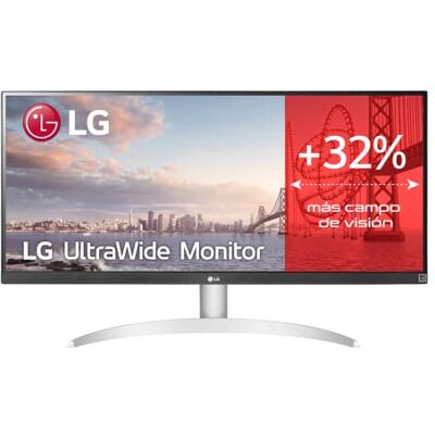 LG 29WQ600-W 29 inch UltraWide display, IPS-paneel 2560 x 1080 21:9, 75 Hz, sRGB 99%, 7 W stereoluidsprekers met MaxxAudio, 1 × HDMI, 1 DisplayPort, wit LG 29WQ600-W 29 inch UltraWide display, IPS-paneel 2560 x 1080 21:9, 75 Hz, sRGB 99%, 7 W stereoluidsprekers met MaxxAudio, 1 × HDMI, 1 DisplayPort, wit
