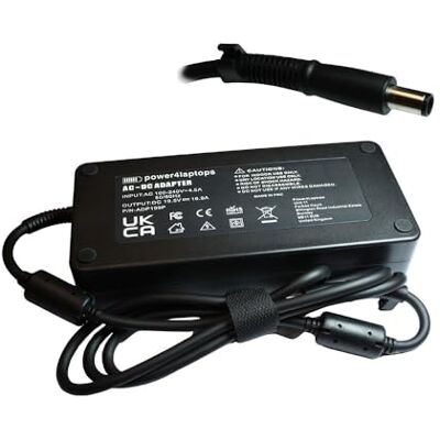 Power4Laptops Adaptateur secteur d'alimentation PC de bureau compatible avec HP Envy Curved 34-b103na Power4Laptops Adaptateur secteur d'alimentation PC de bureau compatible avec HP Envy Curved 34-b103na