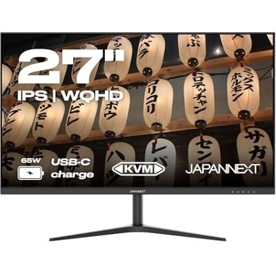 Japannext PC-monitor 27 inch IPS WQHD (2560 x 1140) HDR & KVM Opladen via USB-C (65 W) hoogte en helling verstelbaar (HSP) geïntegreerde luidsprekers G-Sync/FreeSync JN-IPS27FHDR-C65W-HSP Japannext PC-monitor 27 inch IPS WQHD (2560 x 1140) HDR & KVM Opladen via USB-C (65 W) hoogte en helling verstelbaar (HSP) geïntegreerde luidsprekers G-Sync/FreeSync JN-IPS27FHDR-C65W-HSP