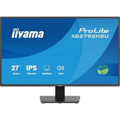 IIYAMA X2792HSU-B1-27, IPS, 1920x1080/120Hz, 1H1DP IIYAMA X2792HSU-B1-27, IPS, 1920x1080/120Hz, 1H1DP