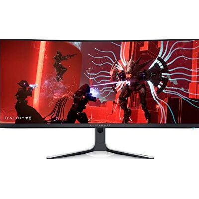 Alienware AW3423DW Gaming Monitor 3440 x 1440 OLED 0,1 ms, 175 Hz, 1000 cd/m², gebogen, DP, USB-A, HDMI, audio-uitgang, hoofdtelefoon, NVIDIA G-SYNC, Lunar Light Alienware AW3423DW Gaming Monitor 3440 x 1440 OLED 0,1 ms, 175 Hz, 1000 cd/m², gebogen, DP, USB-A, HDMI, audio-uitgang, hoofdtelefoon, NVIDIA G-SYNC, Lunar Light