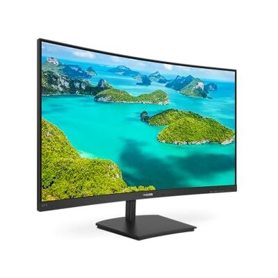 Philips 271E1SCA / 00 27 '' Curved 75Hz FreeSync VA krommingspaneel 1500R Randloos HDMI -Vga Luidsprekers LowBlueMode - Philips 271E1SCA / 00 27 '' Curved 75Hz FreeSync VA krommingspaneel 1500R Randloos HDMI -Vga Luidsprekers LowBlueMode -
