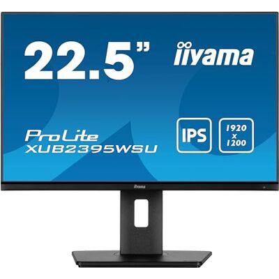 IIYAMA ProLite XUB2395WSU-B5 LED IPS-monitor 57 cm 22,5 inch 16:10 WUXGA VGA HDMI DP USB2.0 Slim-Line hoogteverstelling FreeSync draaibaar, zwart IIYAMA ProLite XUB2395WSU-B5 LED IPS-monitor 57 cm 22,5 inch 16:10 WUXGA VGA HDMI DP USB2.0 Slim-Line hoogteverstelling FreeSync draaibaar, zwart