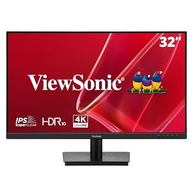 ViewSonic VA3208-4K-HD 32 inch 4K UHD monitor met HDR 10 en Dual HDMI en DisplayPort ViewSonic VA3208-4K-HD 32 inch 4K UHD monitor met HDR 10 en Dual HDMI en DisplayPort