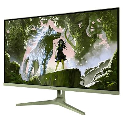 Arozzi Nova 32" IPS QHD 2560×1440, 180Hz, 1ms, FreeSync, HDR, geïntegreerde luidsprekers Forest Green Arozzi Nova 32" IPS QHD 2560×1440, 180Hz, 1ms, FreeSync, HDR, geïntegreerde luidsprekers Forest Green