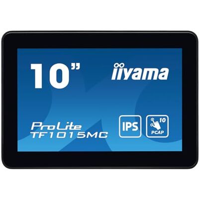 IIYAMA ProLite TF1015MC-B3 25,7 cm 10,1 inch WXGA Open Frame 10-punts multitouch capacitieve VGA HDMI DP RJ45 (LAN) audio-uitgang IP65 touchscreen anti-vingerafdruk 7H zwart IIYAMA ProLite TF1015MC-B3 25,7 cm 10,1 inch WXGA Open Frame 10-punts multitouch capacitieve VGA HDMI DP RJ45 (LAN) audio-uitgang IP65 touchscreen anti-vingerafdruk 7H zwart