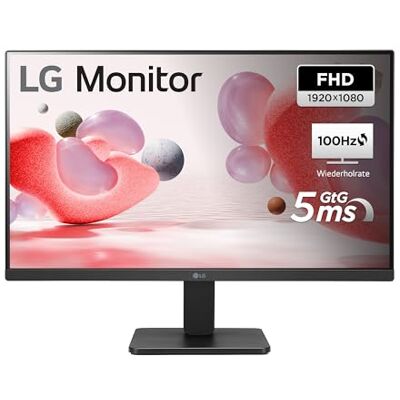 LG 24MR400-B Full HD-monitor, 24 inch, IPS 1000:1, 1920 x 1080, HDMIx1, AMD FreeSync, E-classificatie, zonder luidspreker, ergonomisch display, zwart LG 24MR400-B Full HD-monitor, 24 inch, IPS 1000:1, 1920 x 1080, HDMIx1, AMD FreeSync, E-classificatie, zonder luidspreker, ergonomisch display, zwart